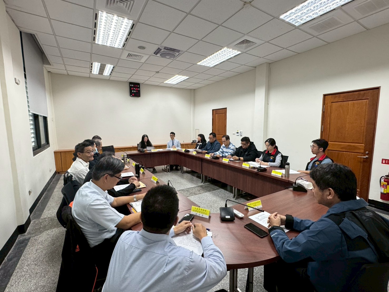 本署召開防範恐怖攻擊應變會議