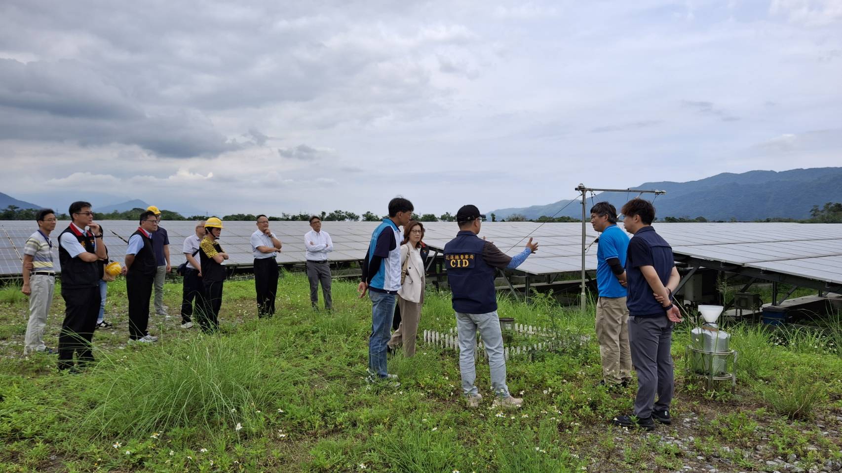 2-花檢綠能訪視小組傾聽轄區綠能企業意見