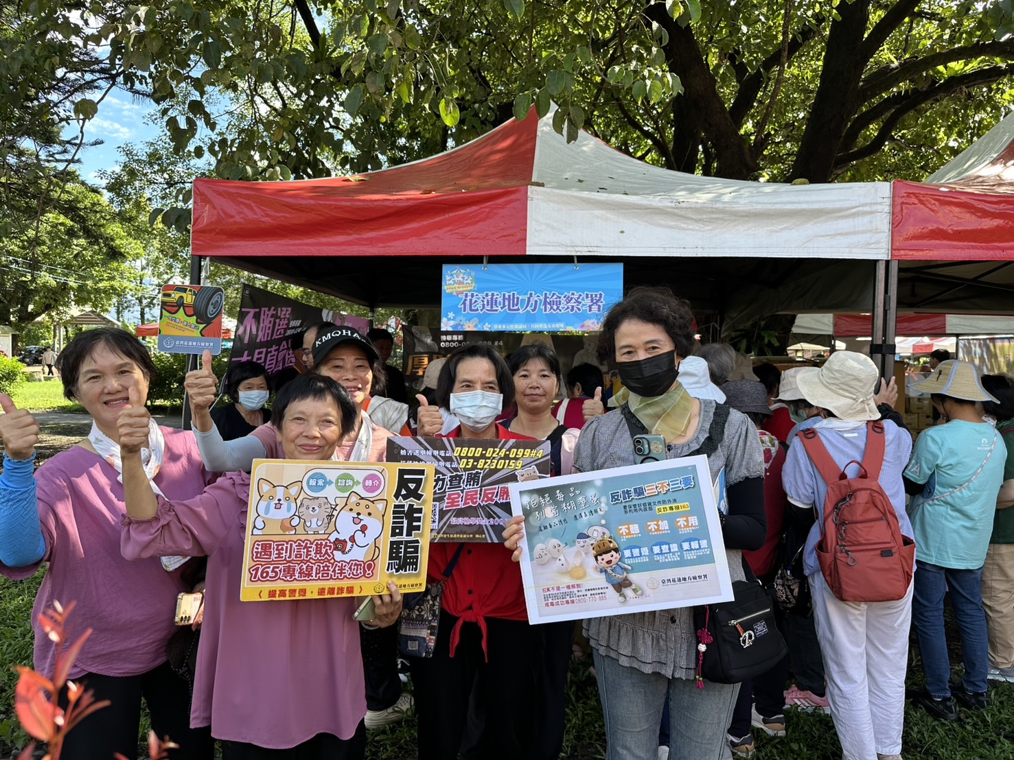 花蓮地檢署深入客庄宣導反賄選 「廉手同行」守護乾淨選風4