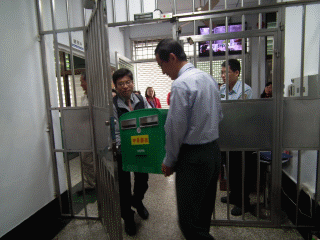 花蓮郵局擔任綠色大使傳遞愛與溫暖給鐵窗外的媽媽